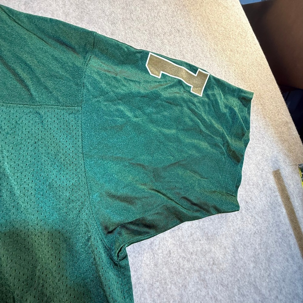 Adidas Notre Dame Fighting Irish Brady Quinn 10 Football Jersey Green Mens 2XL - Picture 6 of 8